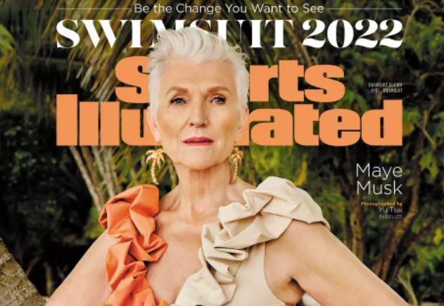 Maye Musk en la portada de Sports Illustrated