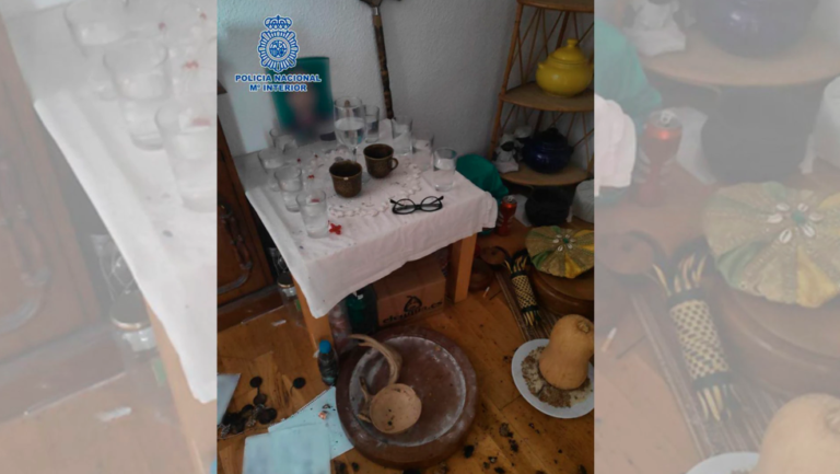Detienen a una abuela por ritual satánico a sus nietos y a su nuera