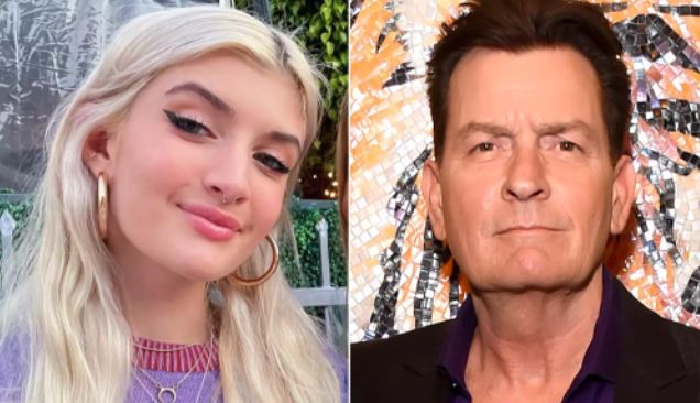 Charlie Sheen y su hija Sumi
