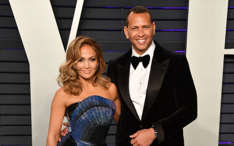 JLo y Alex Rodríguez cuando aún eran pareja