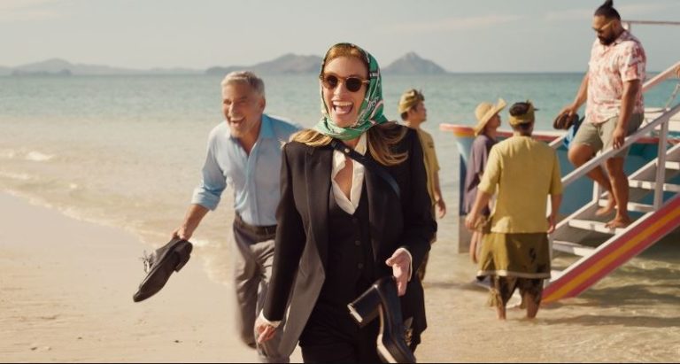 Julia Roberts y George Clooney son ex en una misión en el divertido tráiler de Ticket to Paradise
